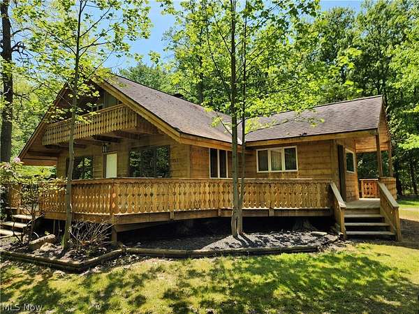 11 Acres of Recreational Land with Home for Sale in Geneva, Ohio