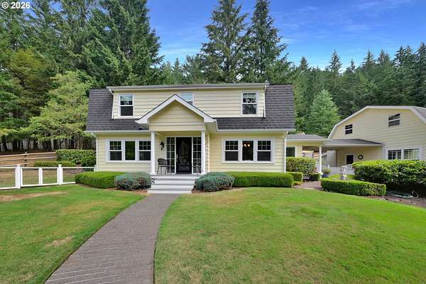 4.74 Acres of Land with Home for Sale in Noti, Oregon