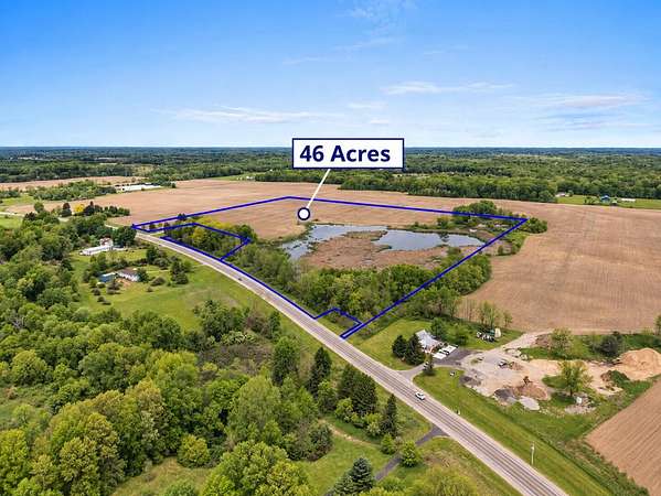 46.3 Acres of Recreational & Residential Land for Sale in Rockford, Michigan