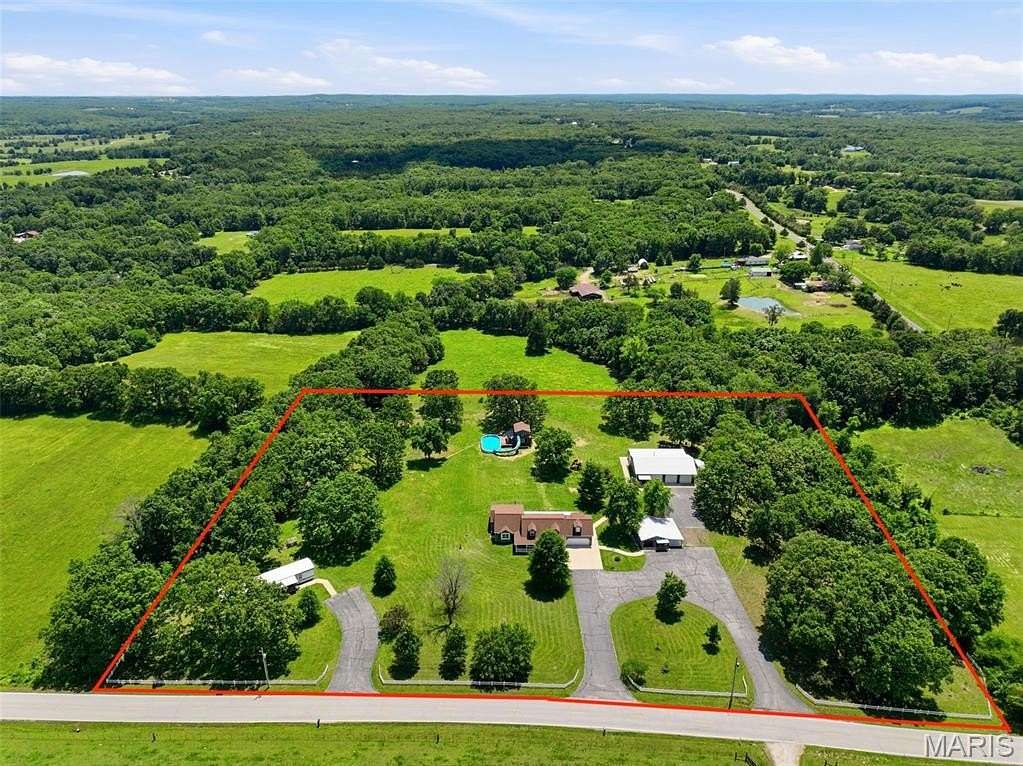 7 Acres of Land with Home for Sale in Lonedell, Missouri