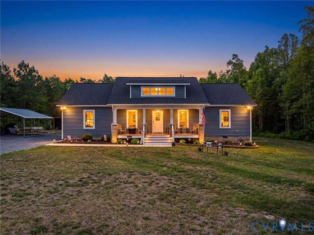 3.16 Acres of Land with Home for Sale in Dinwiddie, Virginia
