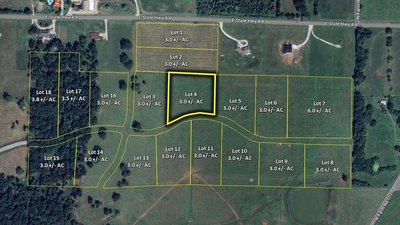 3 Acres of Residential Land for Sale in Springfield, Missouri