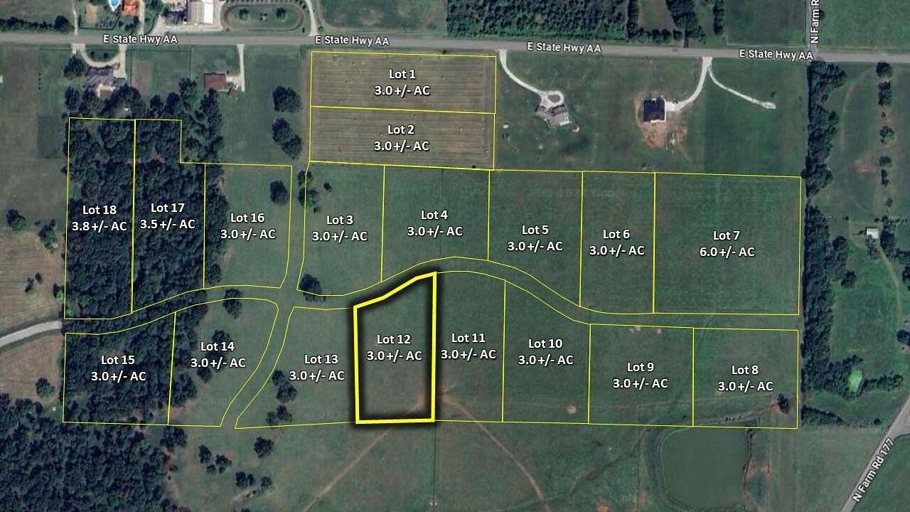 3 Acres of Residential Land for Sale in Springfield, Missouri