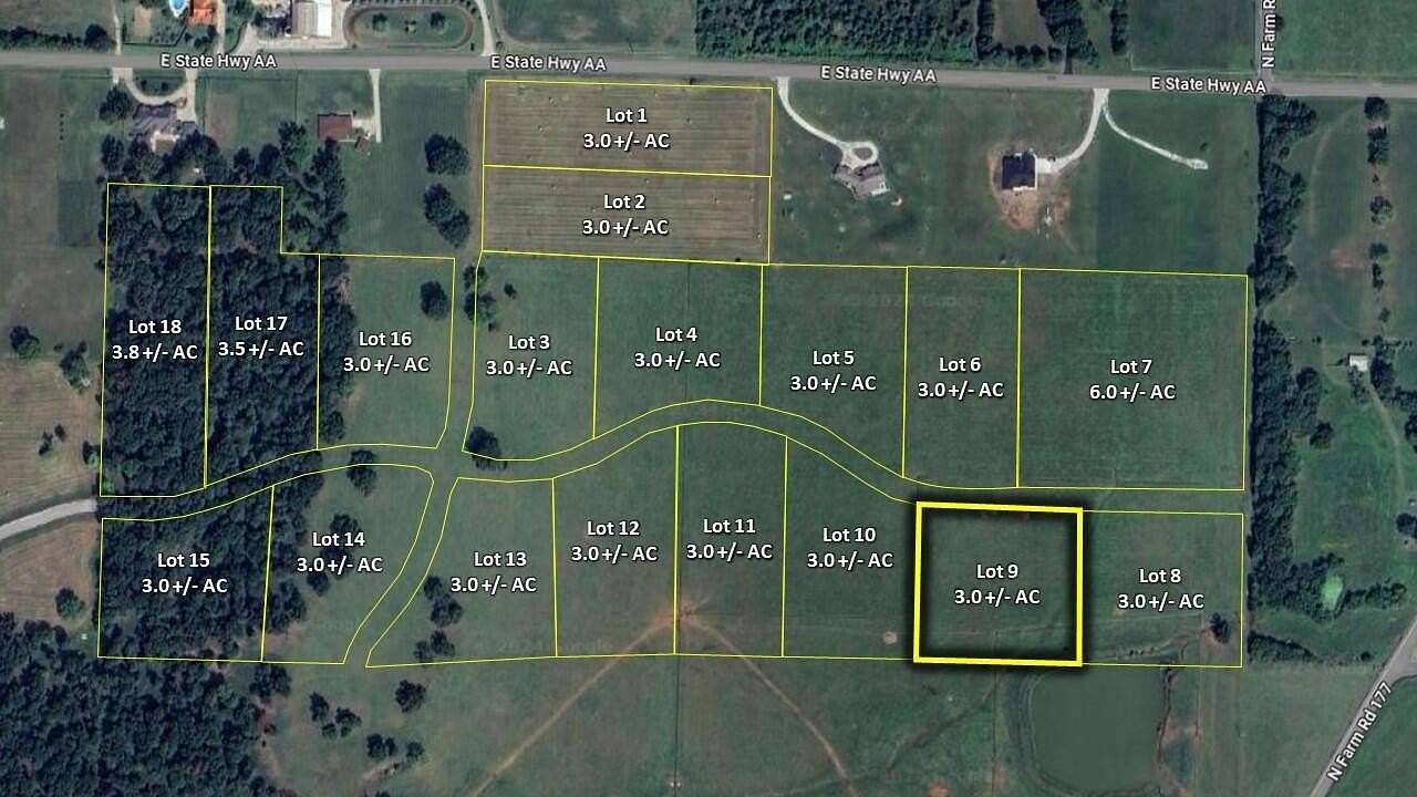 3 Acres of Residential Land for Sale in Springfield, Missouri