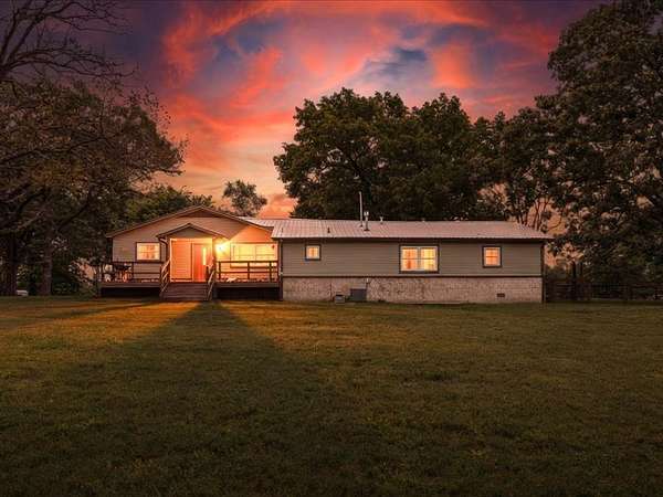 44.8 Acres of Land with Home for Sale in Decatur, Arkansas