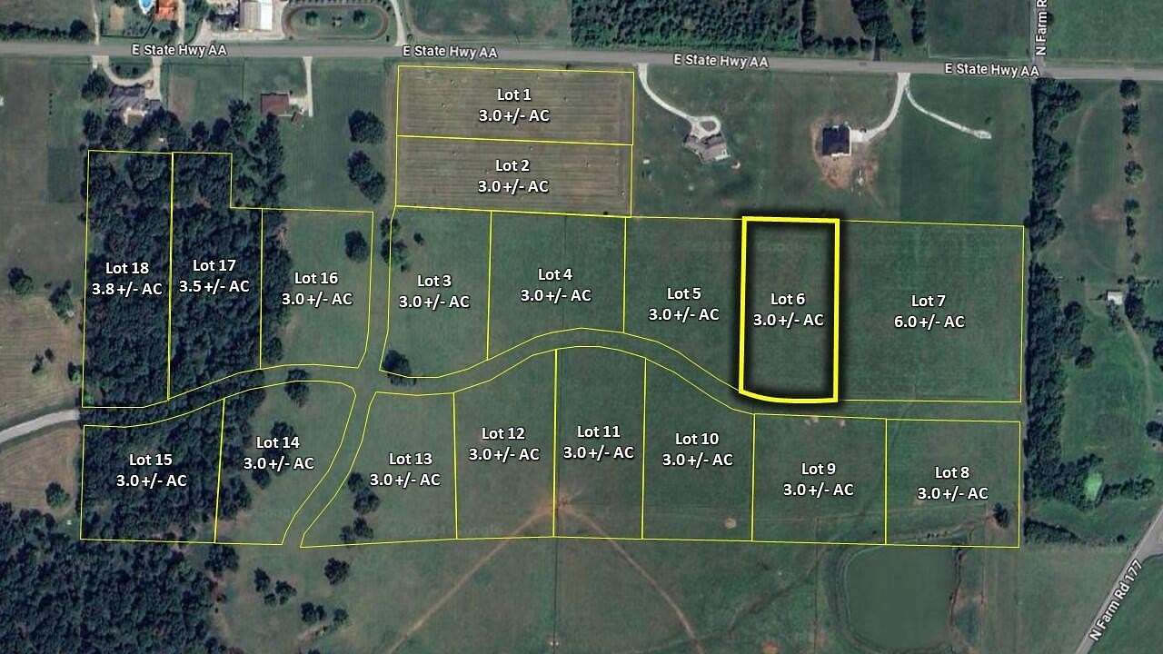 3 Acres of Residential Land for Sale in Springfield, Missouri