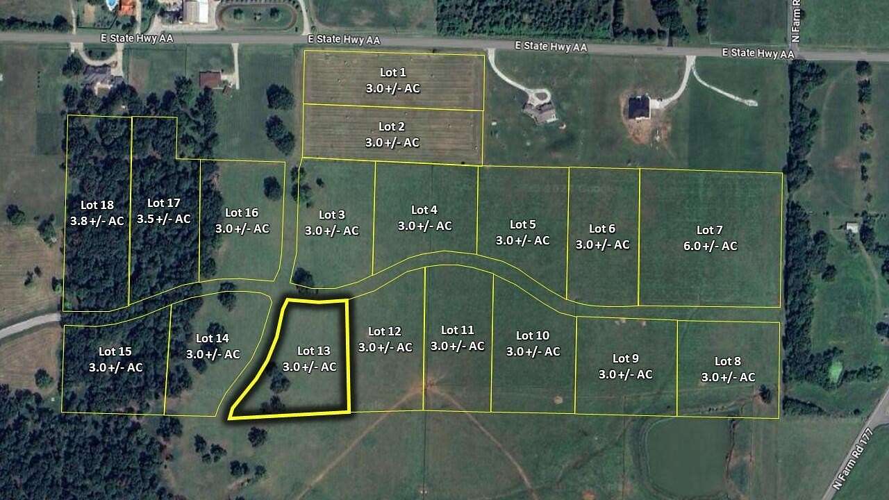 3 Acres of Residential Land for Sale in Springfield, Missouri