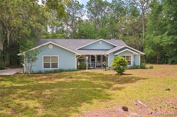 1.8 Acres of Land with Home for Sale in Beverly Hills, Florida