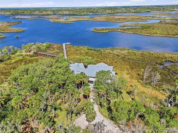 5.37 Acres of Land with Home for Sale in Homosassa, Florida