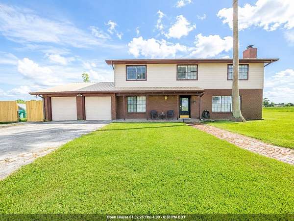 5.47 Acres of Land with Home for Sale in Raceland, Louisiana