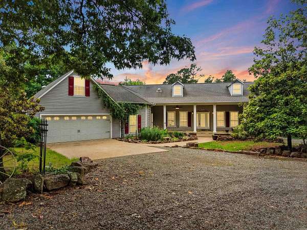 40 Acres of Recreational Land with Home for Sale in Shirley, Arkansas