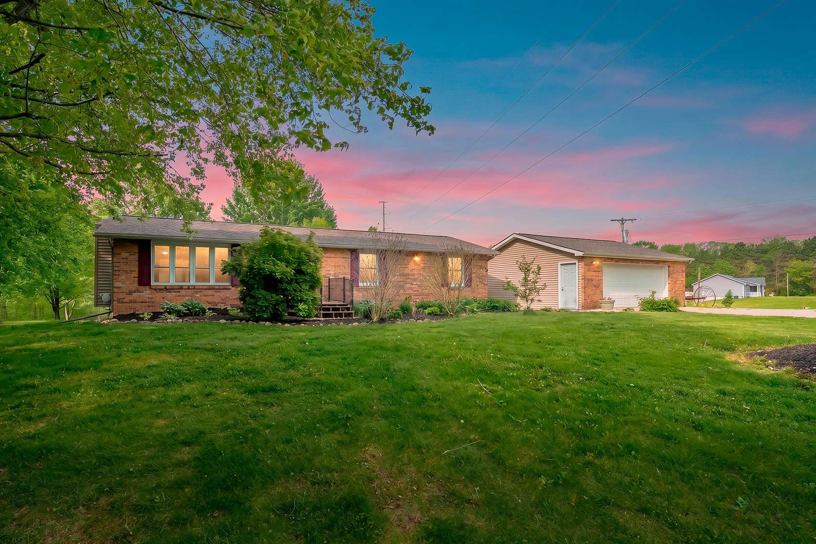 3 Acres of Land with Home for Sale in Augusta, Michigan
