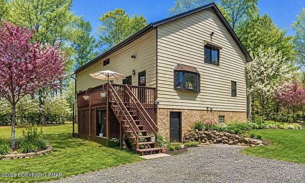 6.25 Acres of Land with Home for Sale in Blakeslee, Pennsylvania