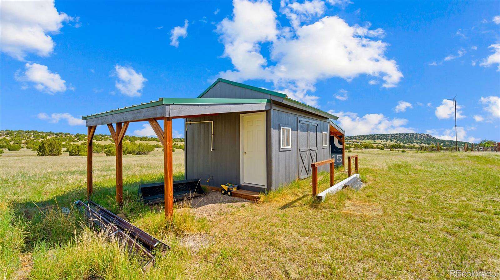 40 Acres of Recreational Land with Home for Sale in Beulah, Colorado