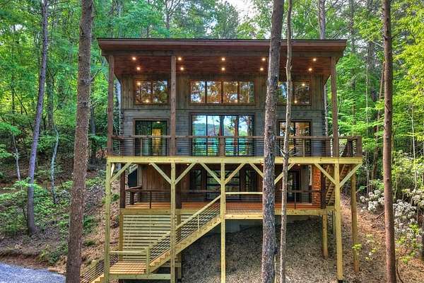 1.79 Acres of Land with Home for Sale in Blue Ridge, Georgia