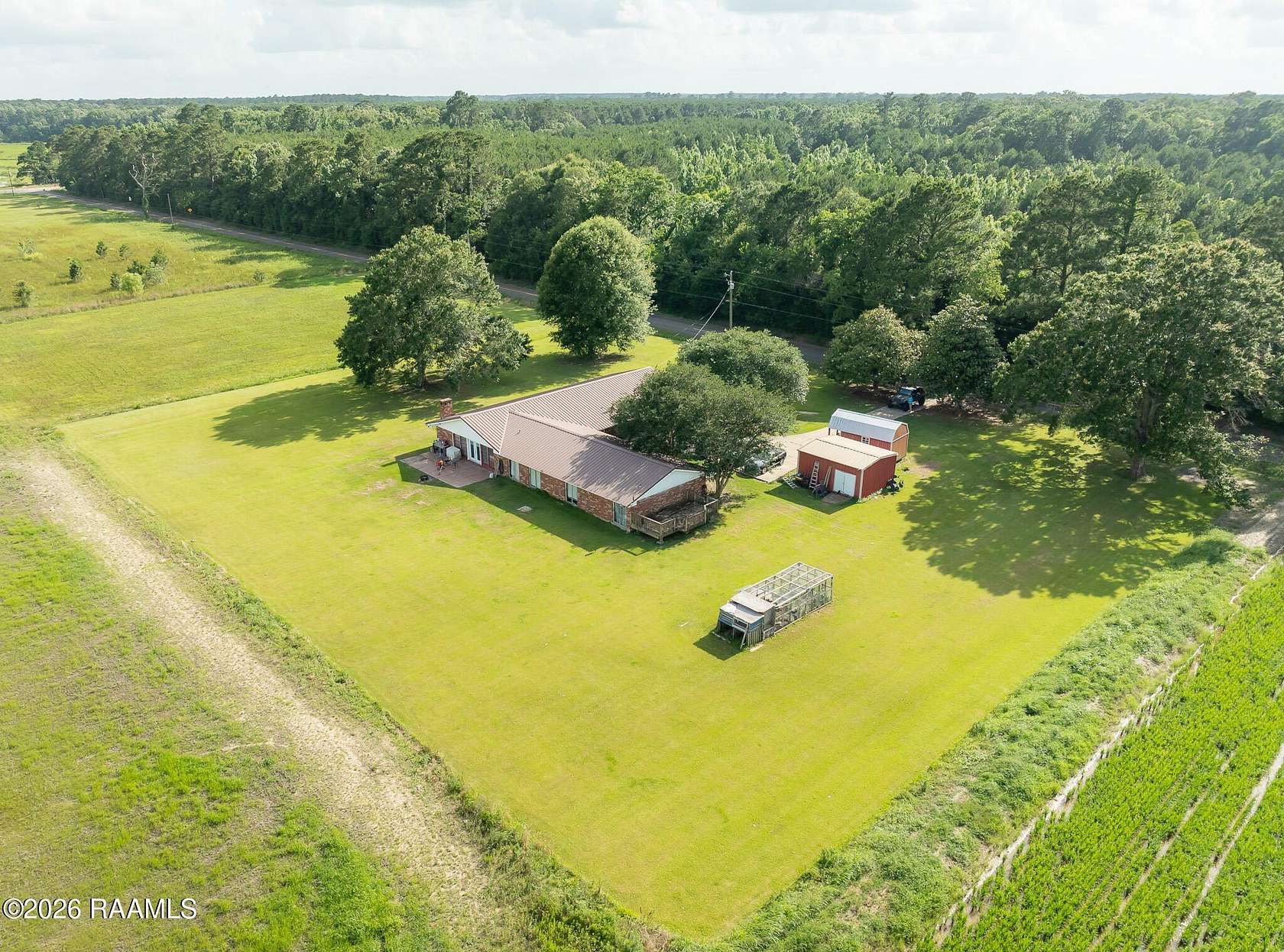 4.5 Acres of Land with Home for Sale in Basile, Louisiana