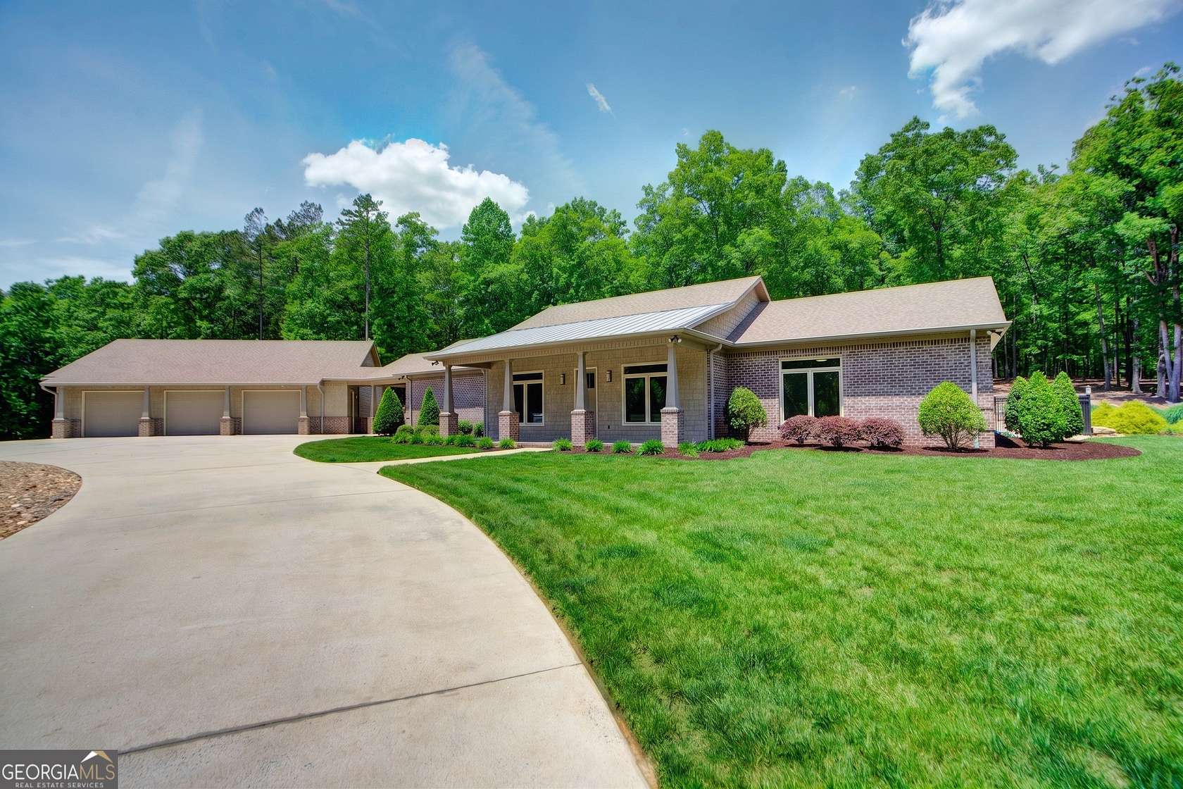 25.1 Acres of Recreational Land with Home for Sale in Cave Spring, Georgia