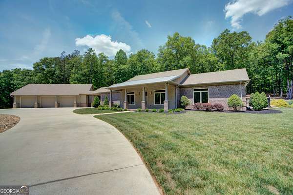 25.1 Acres of Recreational Land with Home for Sale in Cave Spring, Georgia