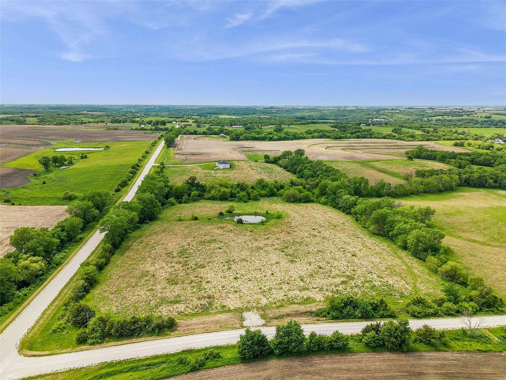 12.5 Acres of Recreational & Residential Land for Sale in Peru Township, Iowa