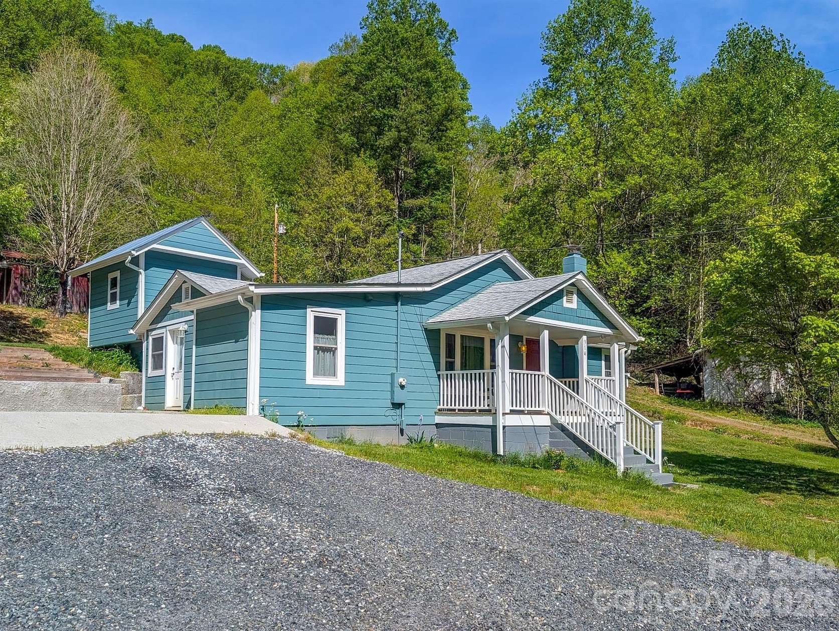 1.65 Acres of Land with Home for Sale in Green Mountain, North Carolina