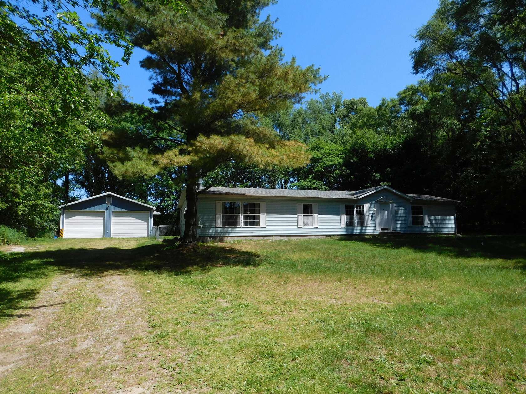 1.63 Acres of Land with Home for Sale in Edwardsburg, Michigan