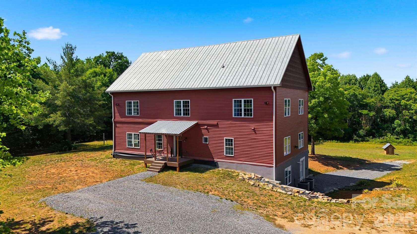 9 Acres of Land with Home for Sale in Taylorsville, North Carolina