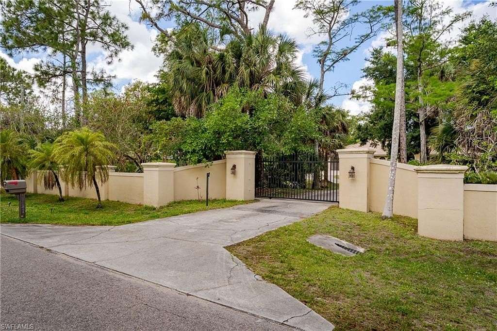 2.73 Acres of Land with Home for Sale in Naples, Florida