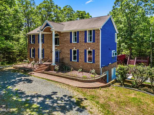 10.4 Acres of Recreational Land with Home for Sale in Hillsborough, North Carolina