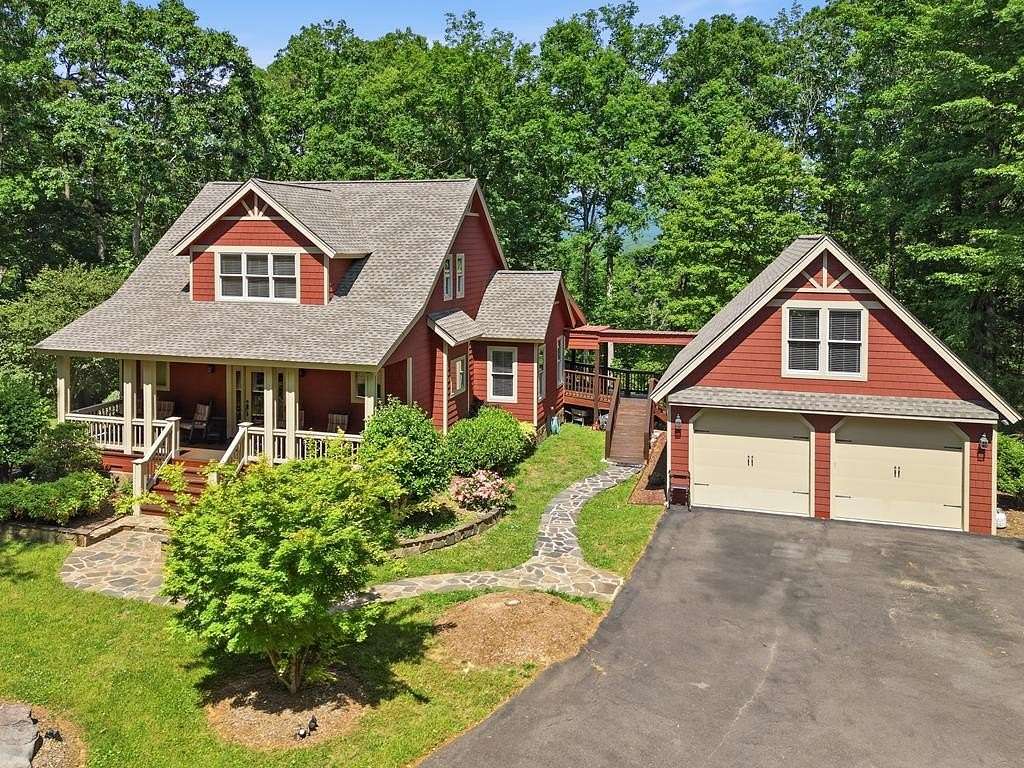 15.5 Acres of Land with Home for Sale in Ellijay, Georgia