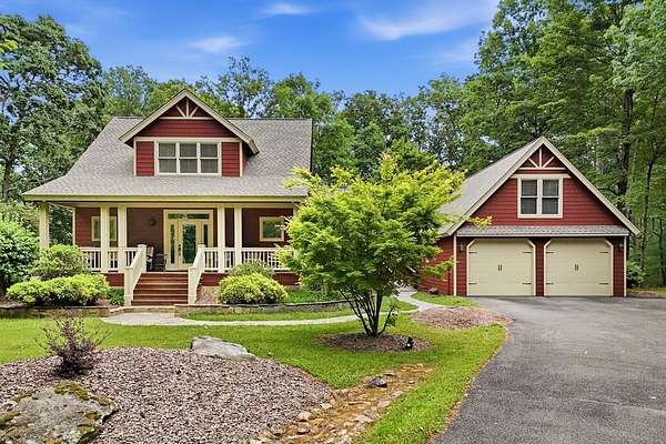 15.5 Acres of Land with Home for Sale in Ellijay, Georgia