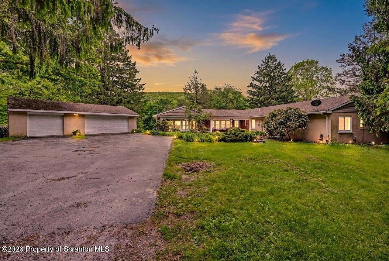 3.5 Acres of Land with Home for Sale in South Abington Township, Pennsylvania