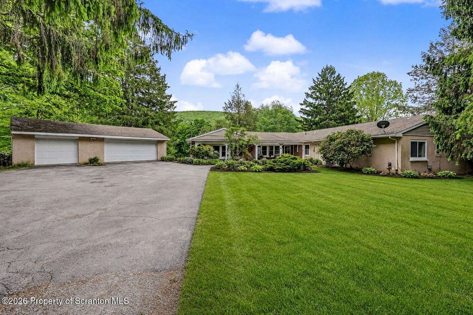 3.5 Acres of Land with Home for Sale in South Abington Township, Pennsylvania