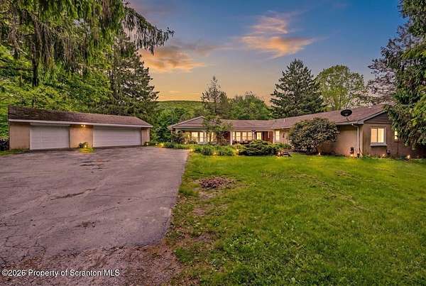 3.5 Acres of Land with Home for Sale in South Abington Township, Pennsylvania