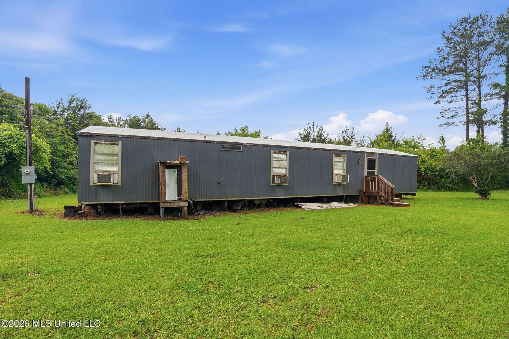 17.5 Acres of Recreational Land with Home for Sale in Ruth, Mississippi
