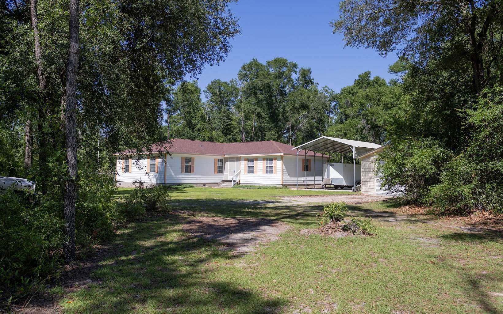 5 Acres of Land with Home for Sale in Live Oak, Florida