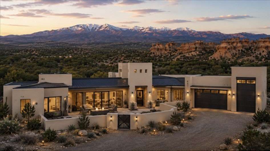 2.65 Acres of Land with Home for Sale in Santa Fe, New Mexico