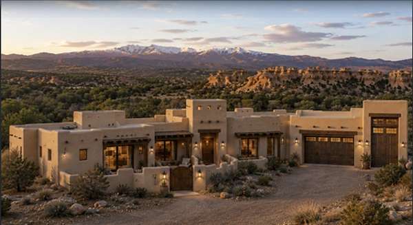 3.43 Acres of Land with Home for Sale in Santa Fe, New Mexico