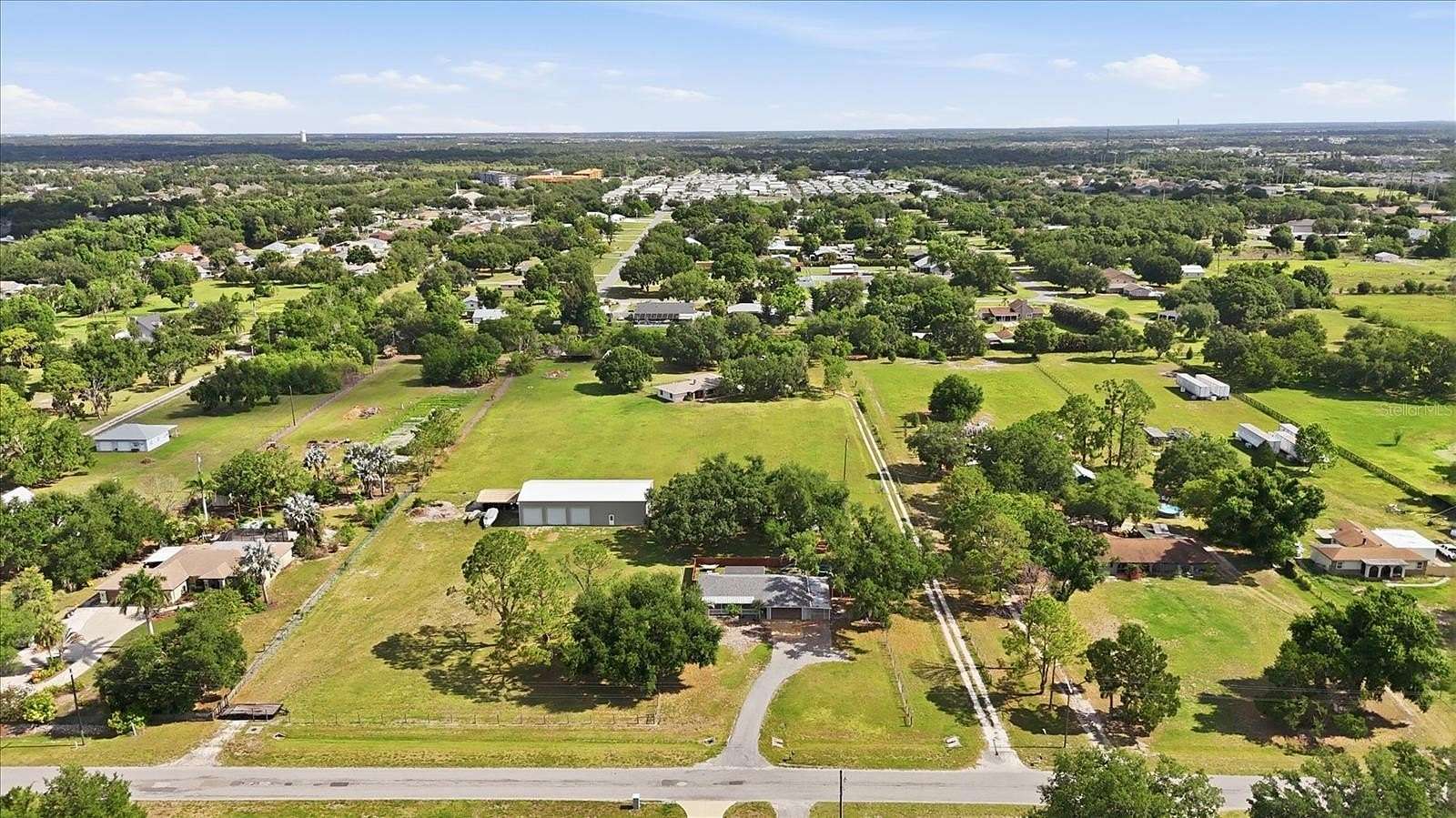 3.7 Acres of Land with Home for Sale in Parrish, Florida