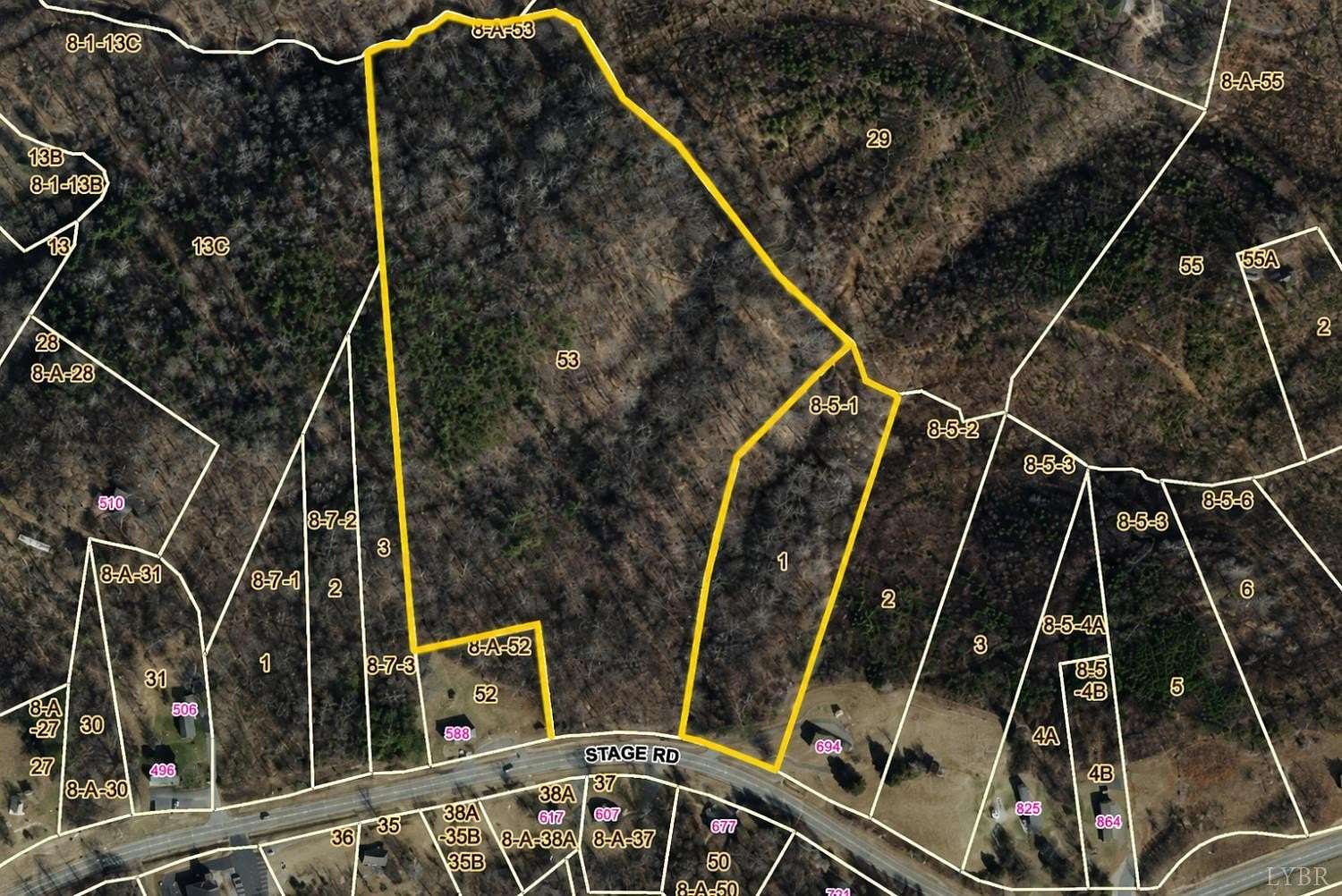 17.2 Acres of Land for Sale in Lynchburg, Virginia