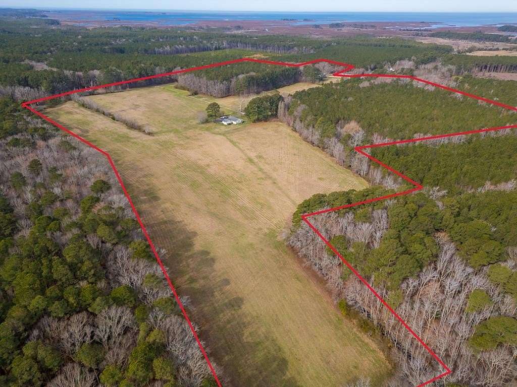 53 Acres of Land with Home for Sale in Bloxom, Virginia