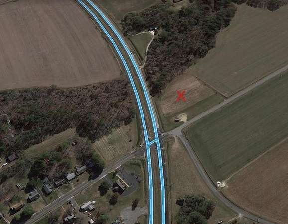 4 Acres of Commercial Land for Sale in Cheriton, Virginia