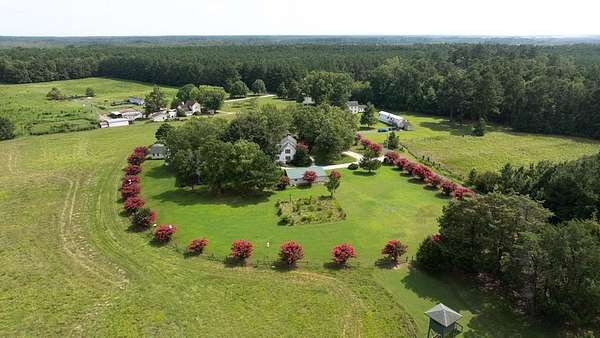 41 Acres of Land with Home for Sale in Temperanceville, Virginia