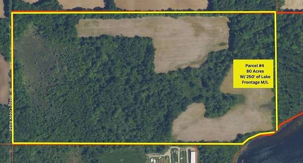 80 Acres of Land for Auction in Allen, Michigan