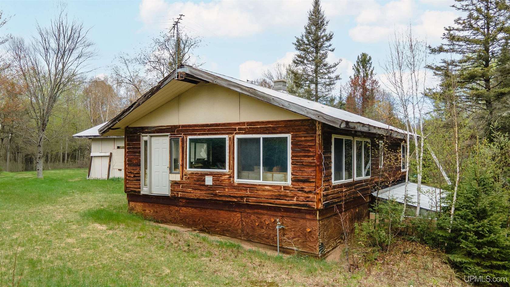 18 Acres of Land with Home for Sale in Crystal Falls, Michigan