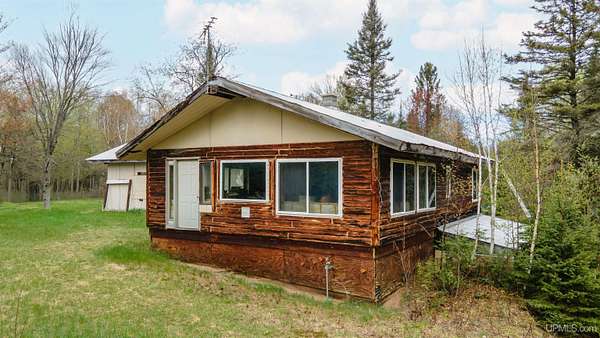 18 Acres of Land with Home for Sale in Crystal Falls, Michigan