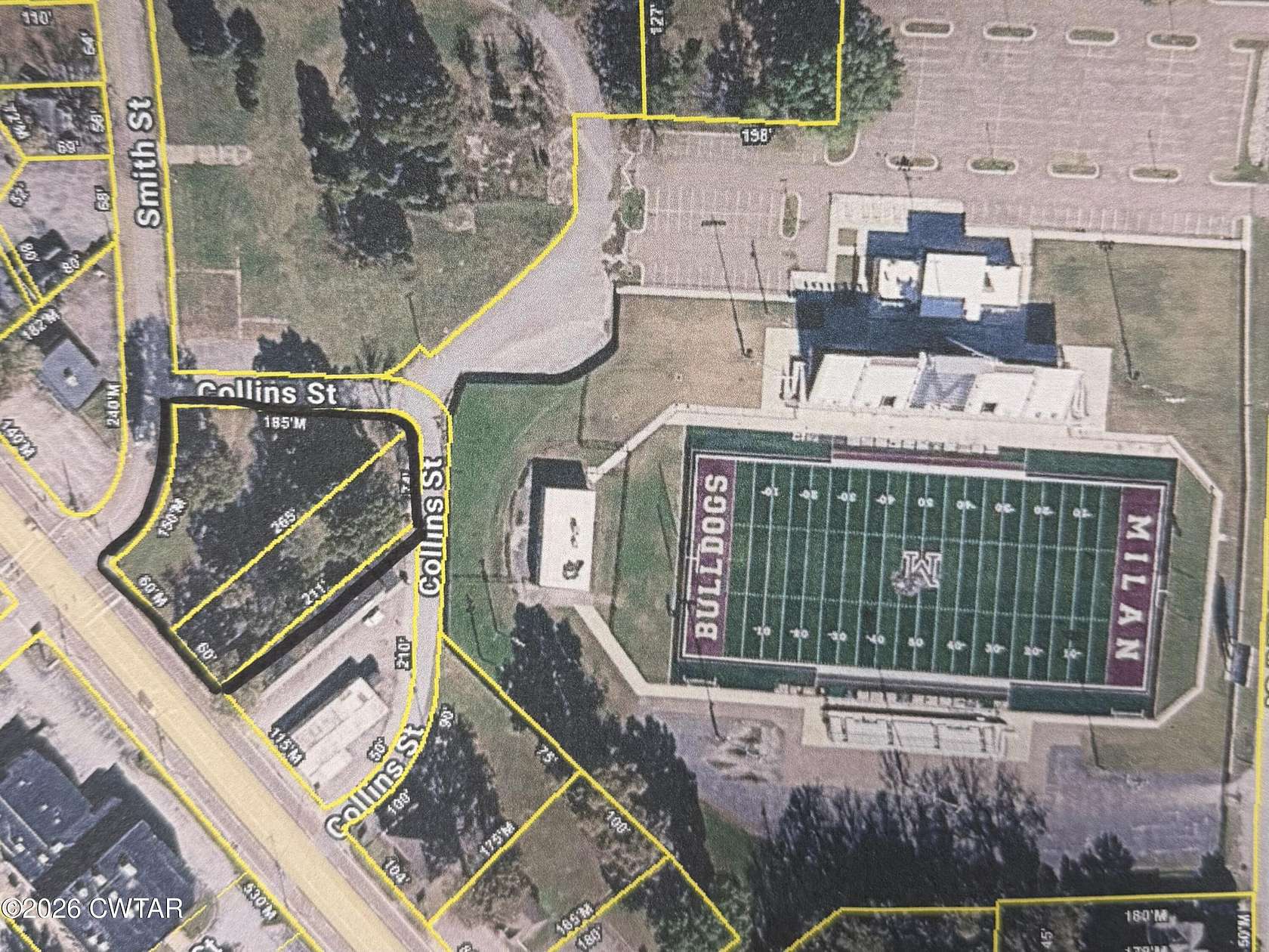 0.81 Acres of Commercial Land for Sale in Milan, Tennessee