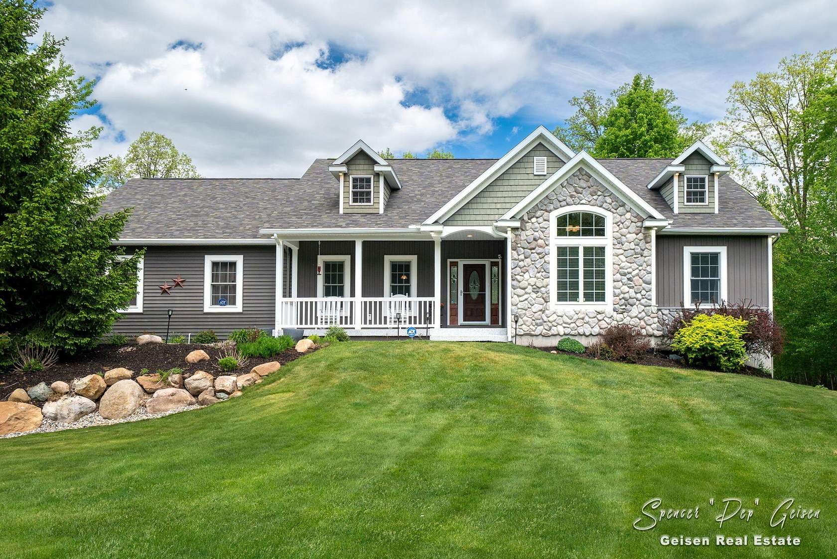 6.82 Acres of Land with Home for Sale in Belding, Michigan