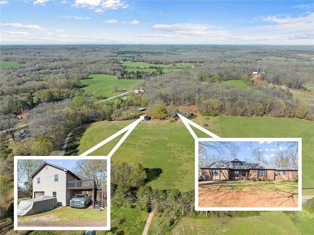 11.8 Acres of Land with Home for Sale in Martin, Georgia
