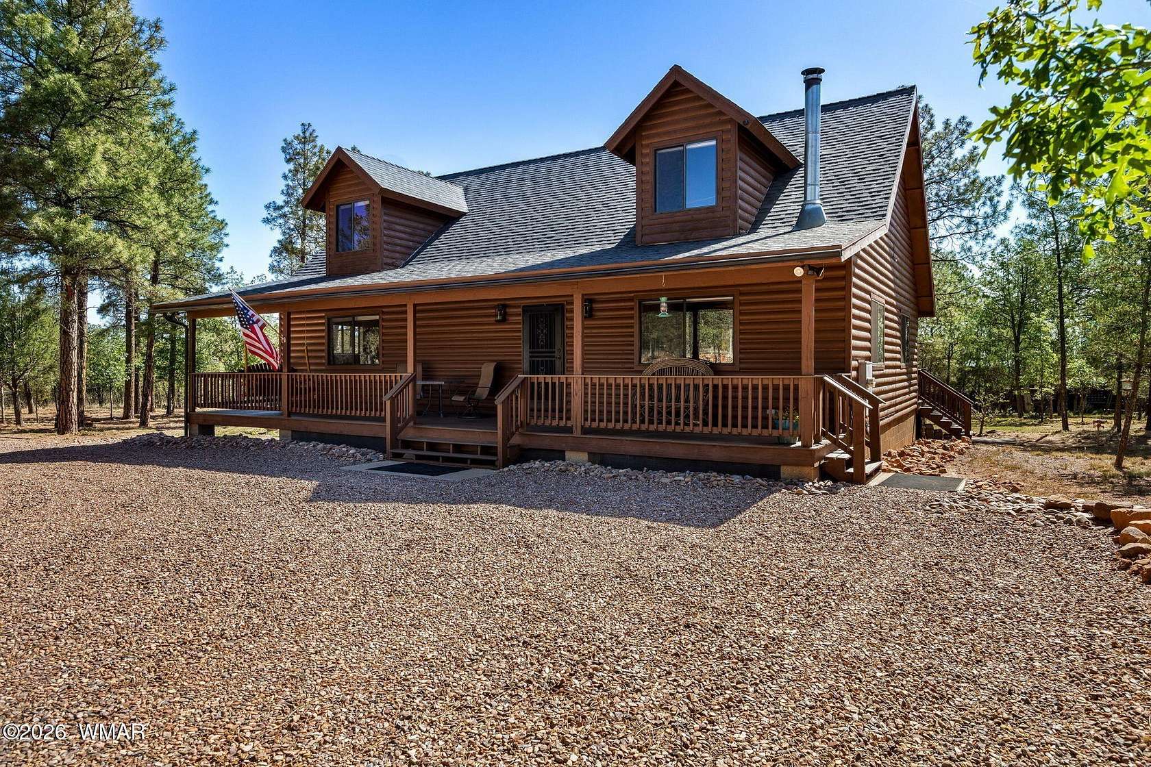 1.5 Acres of Land with Home for Sale in Overgaard, Arizona
