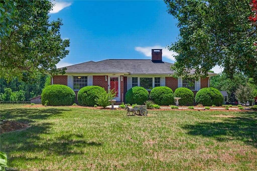 6.85 Acres of Land with Home for Sale in Lexington, North Carolina